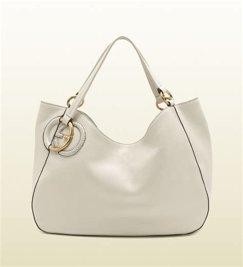 white gucci purse long strap canvis|Gucci shoulder bag.